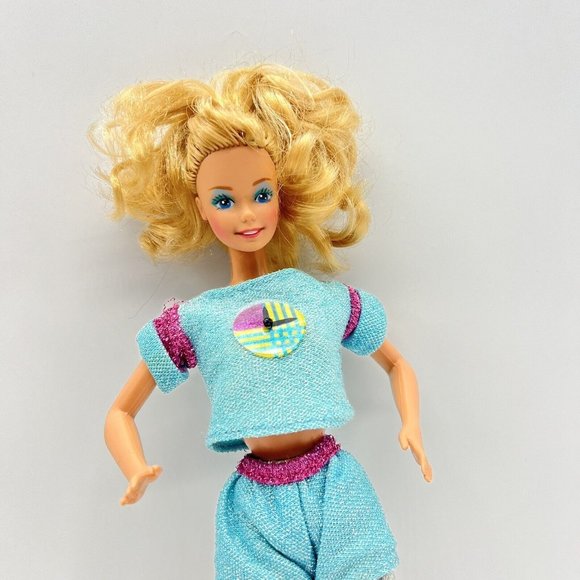 Mattel Barbie Doll FunTime #3717 Blue Outfit Vintage 1986 Loose Toy‎ Incomplete - Picture 1 of 5